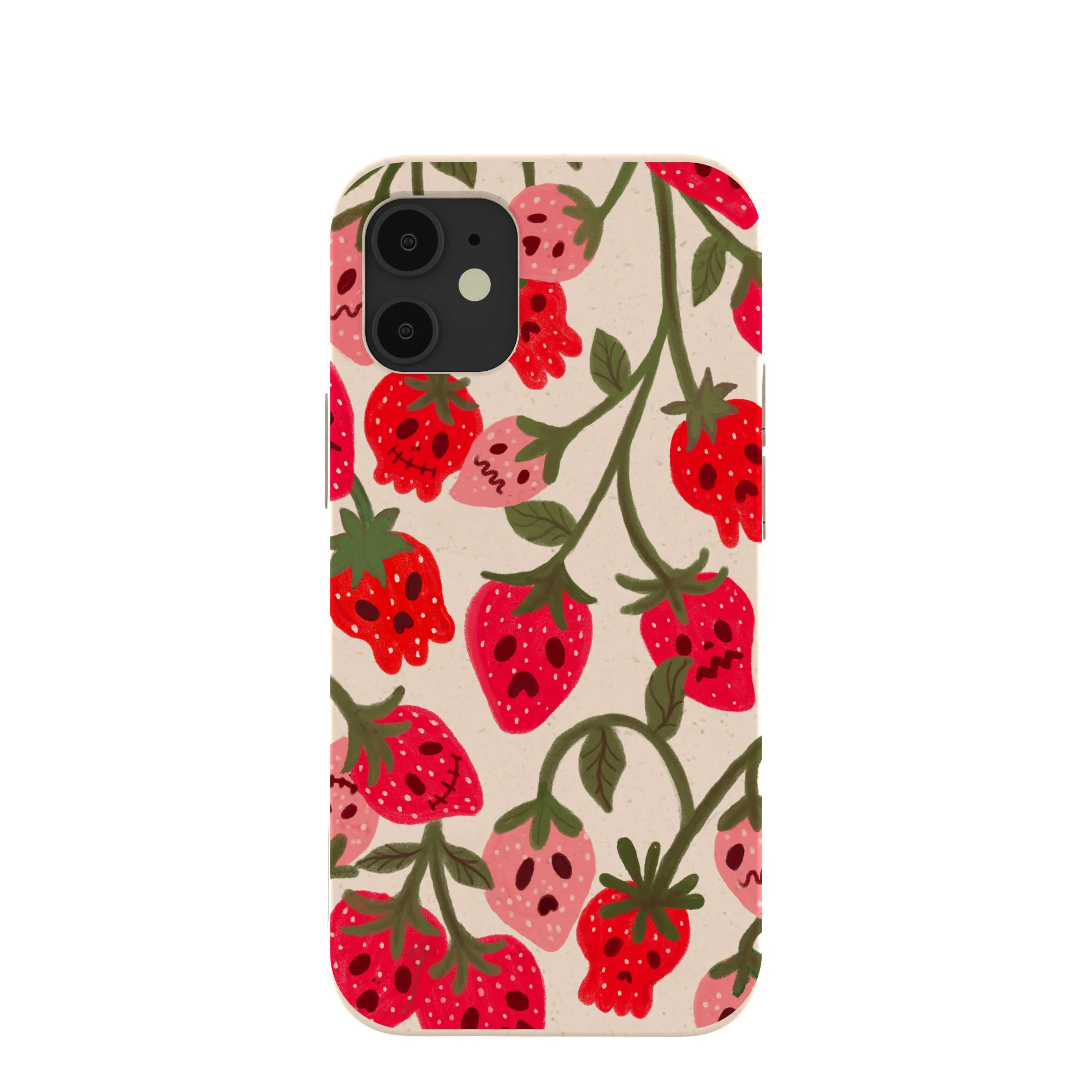 Seashell Strawboories iPhone 12 Mini Case