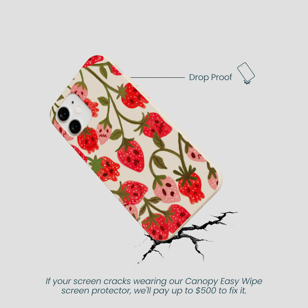 Seashell Strawboories iPhone 12 Mini Case - Image 5