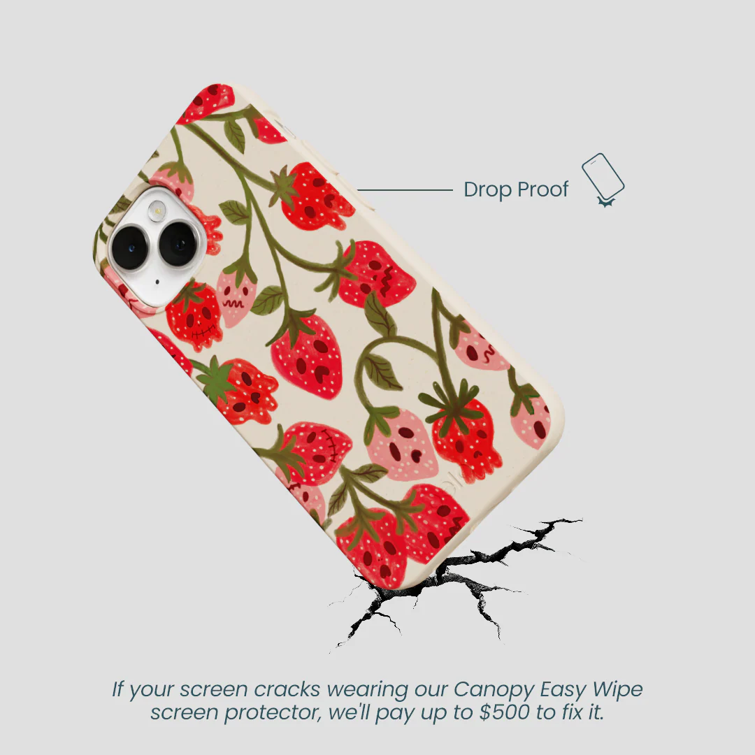 Seashell Strawboories iPhone 13 Case - Image 5