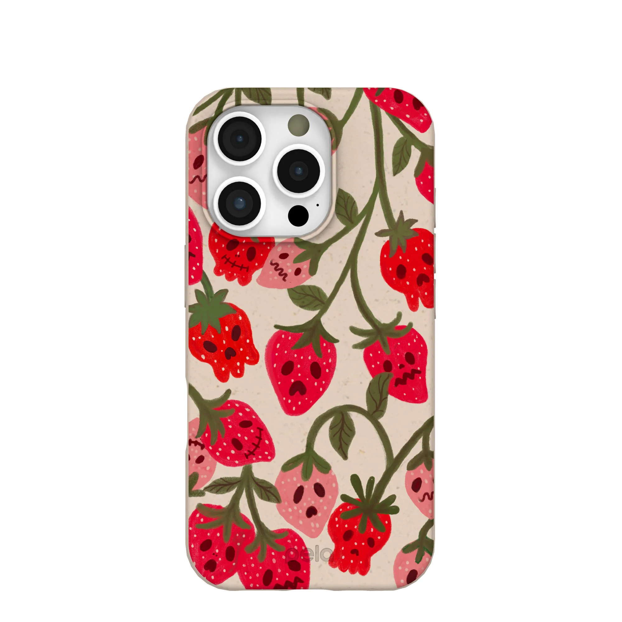 Seashell Strawboories iPhone 16 Pro Case