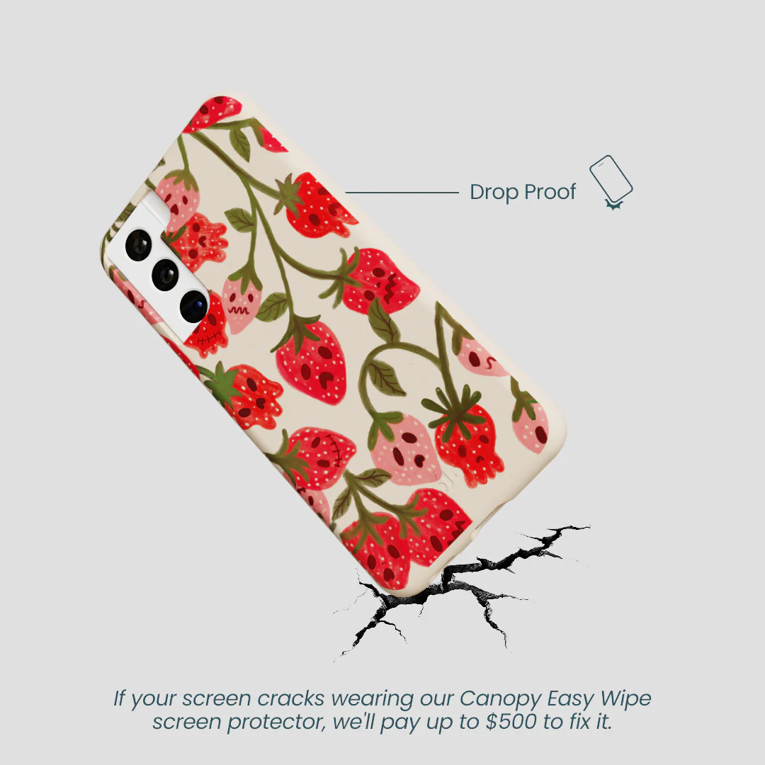 Seashell Strawboories Samsung Galaxy S21 Case - Image 5