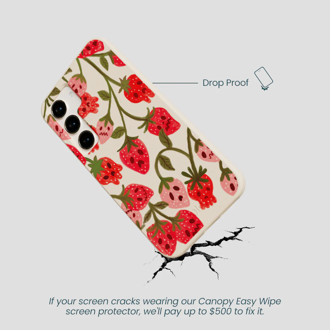Seashell Strawboories Samsung Galaxy S23 Case - Image 5