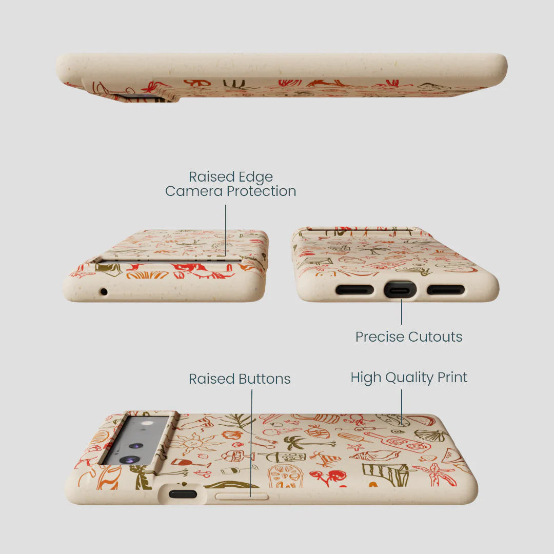Seashell Sunkissed Google Pixel 6 Case - Image 3