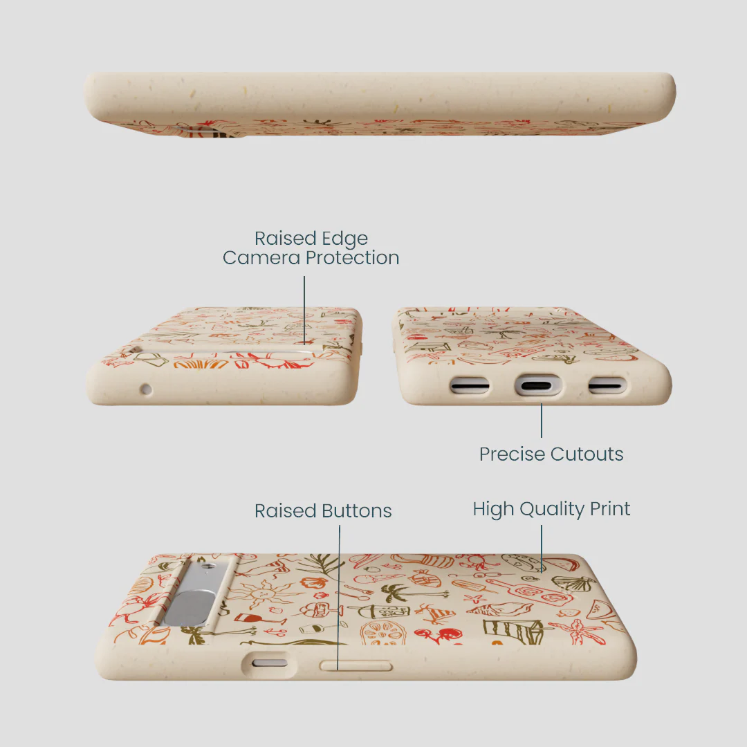 Seashell Sunkissed Google Pixel 7 Case - Image 3