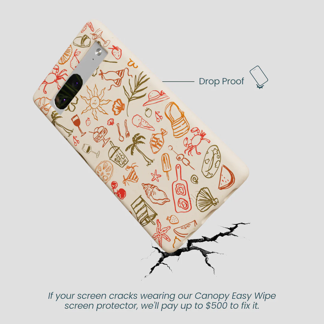 Seashell Sunkissed Google Pixel 7a Case - Image 5