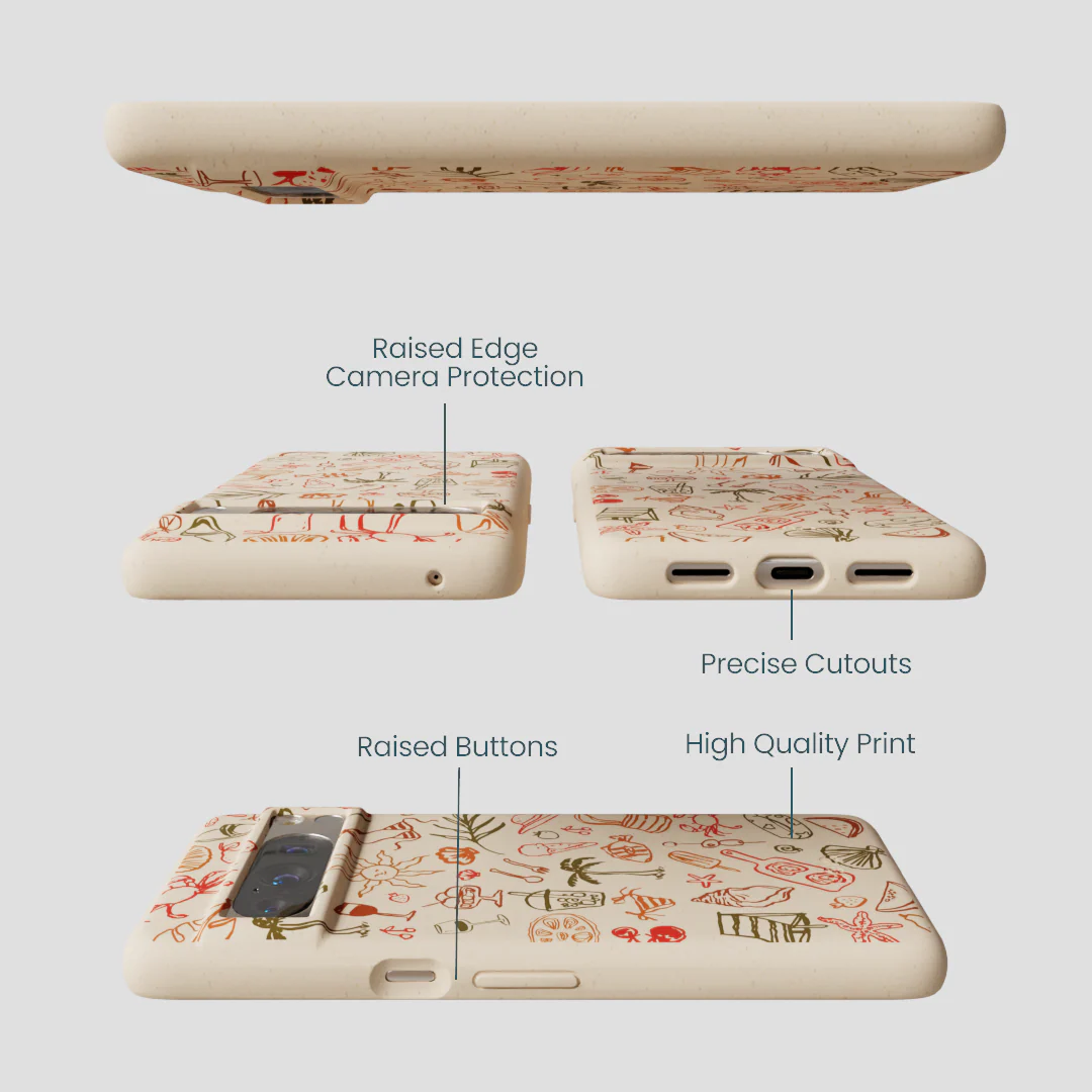 Seashell Sunkissed Google Pixel 8 Pro Case - Image 3