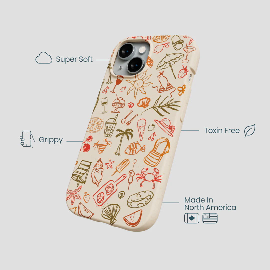 Seashell Sunkissed iPhone 14 Case - Image 4