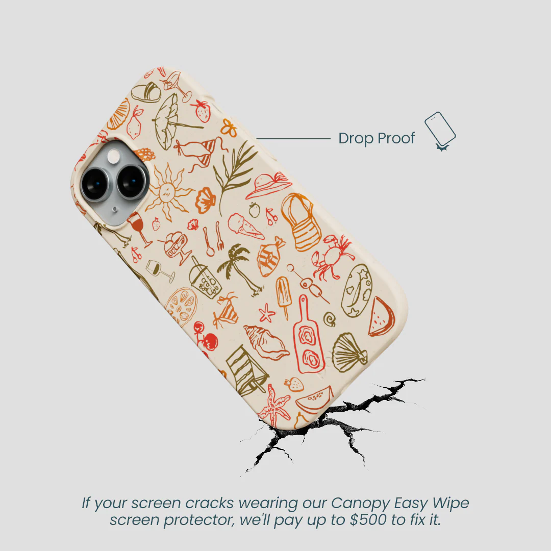 Seashell Sunkissed iPhone 14 Case - Image 5