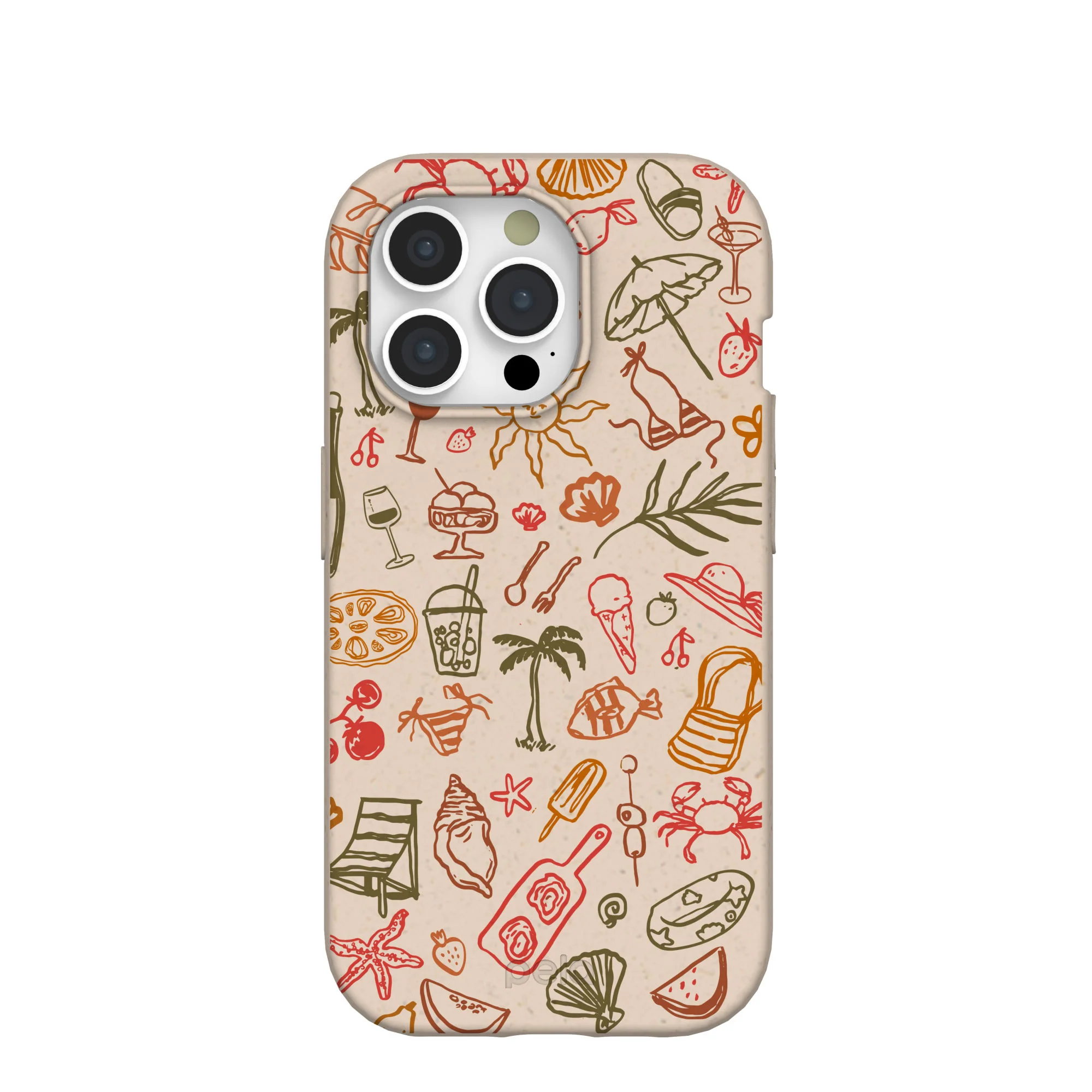 Seashell Sunkissed iPhone 15 Pro Case