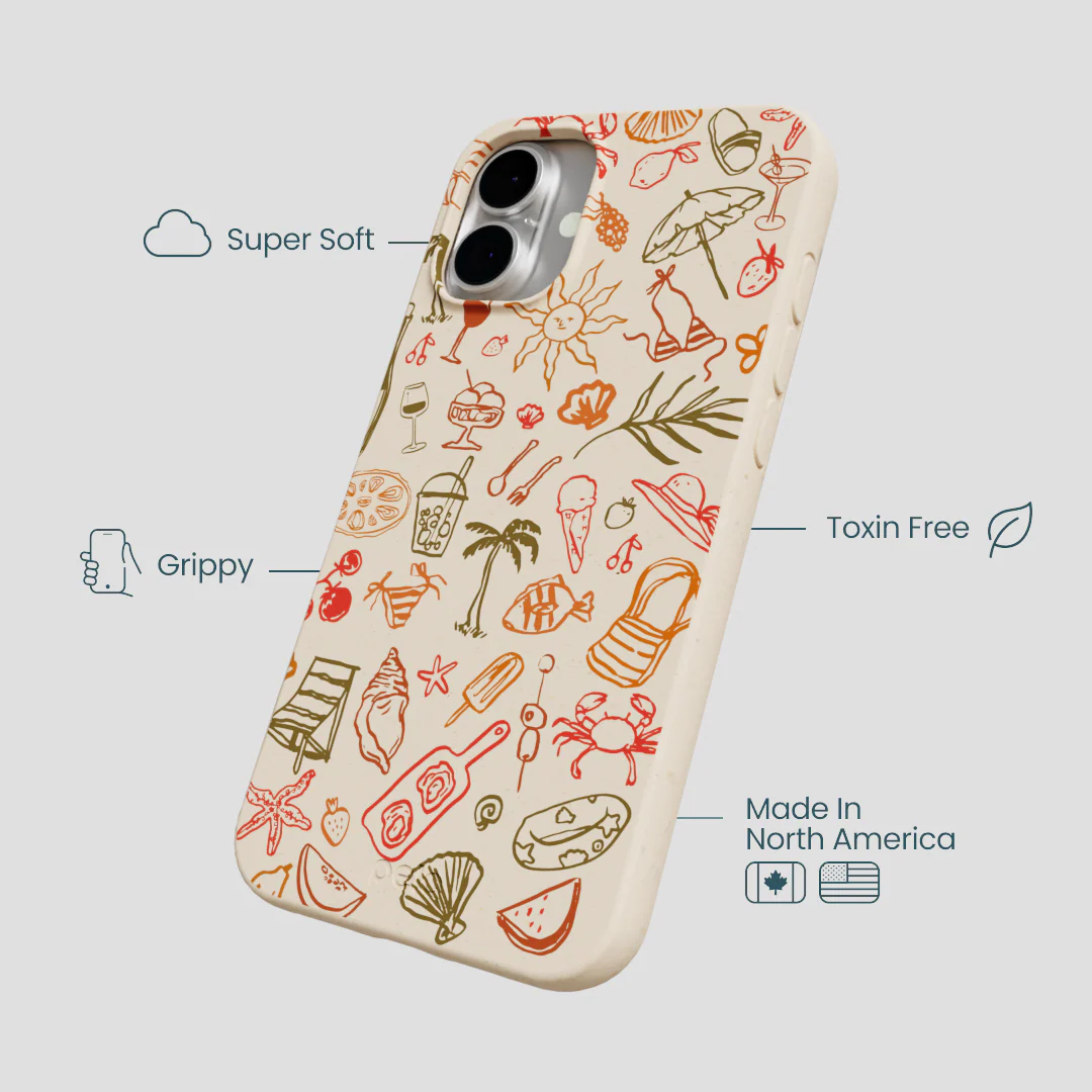 Seashell Sunkissed iPhone 16 Plus Case - Image 4