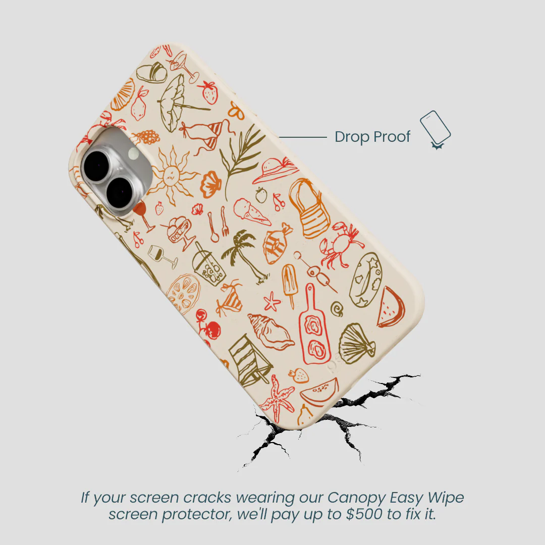 Seashell Sunkissed iPhone 16 Plus Case - Image 5
