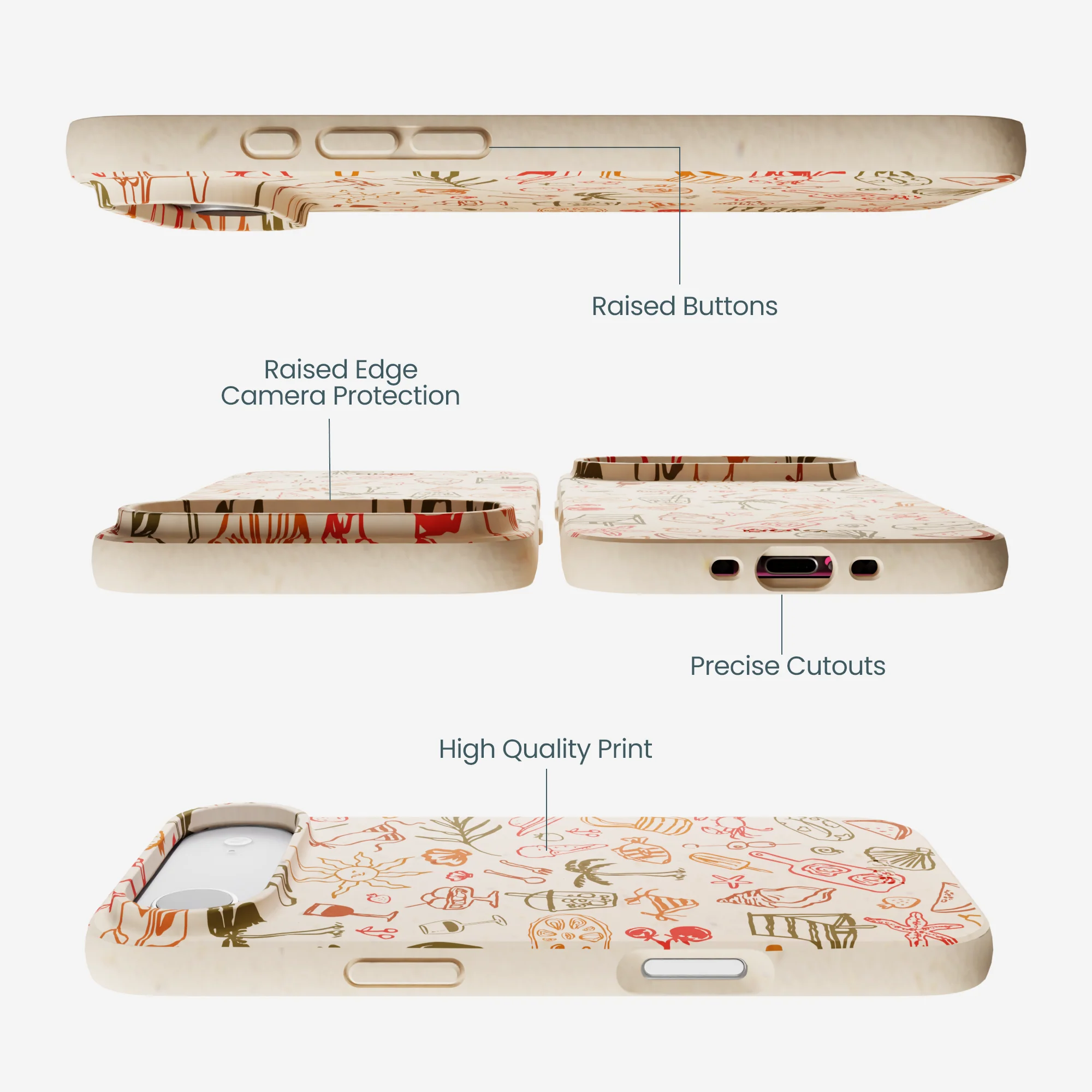 Seashell Sunkissed iPhone Air Case - Image 3