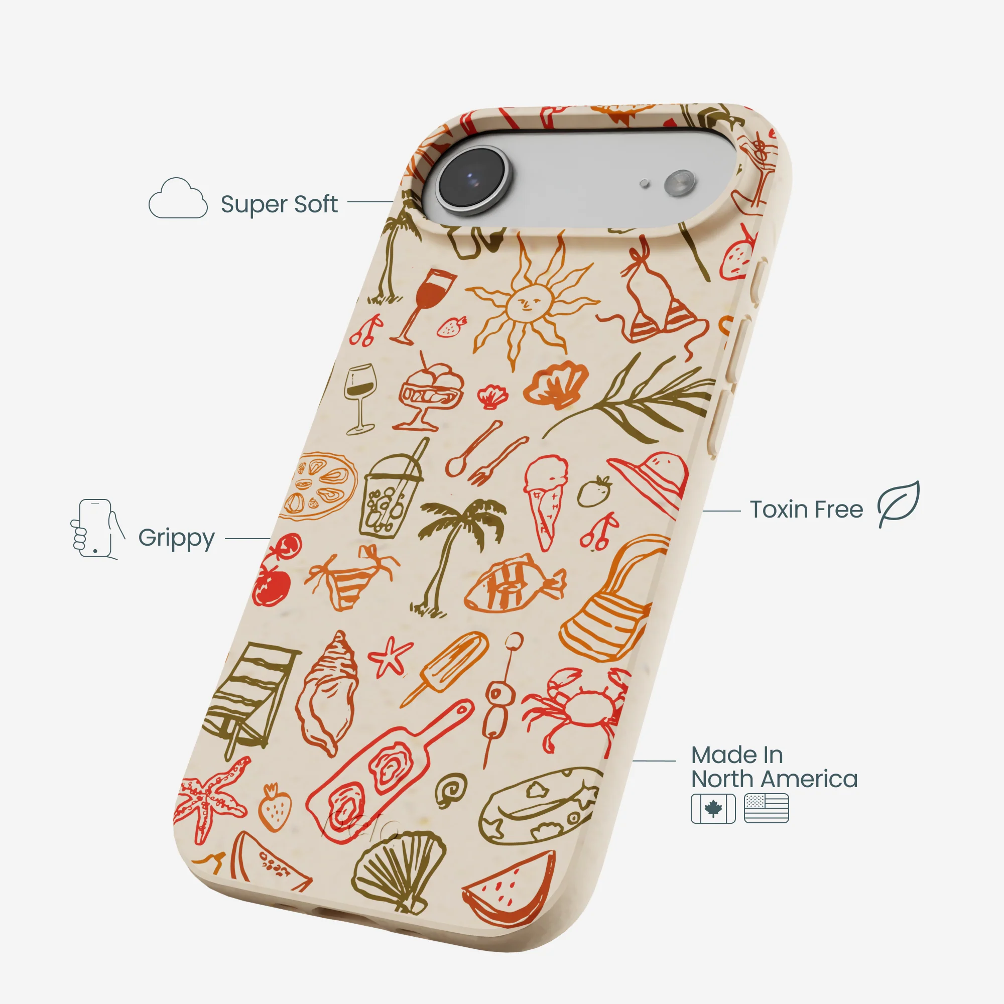 Seashell Sunkissed iPhone Air Case - Image 4