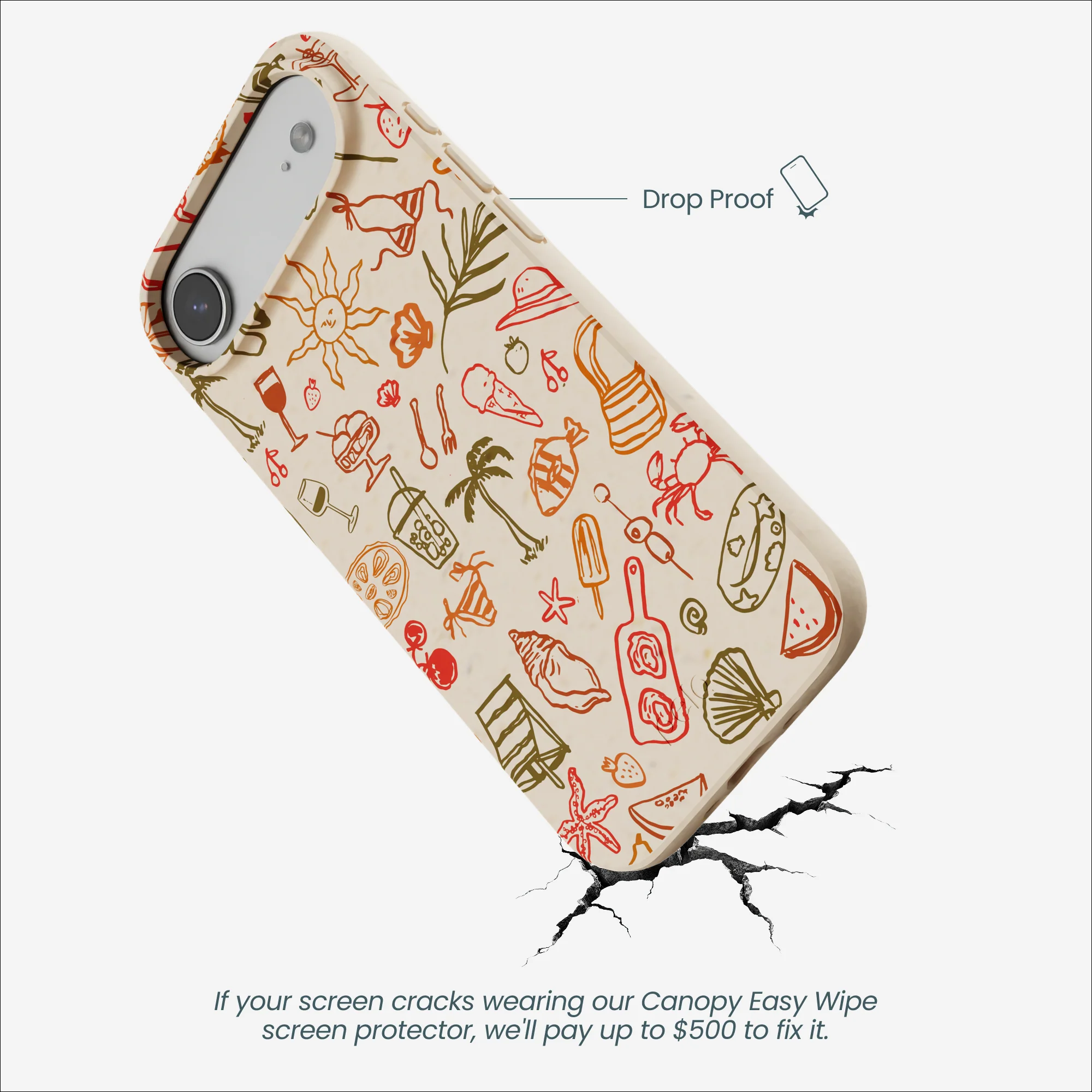 Seashell Sunkissed iPhone Air Case - Image 5