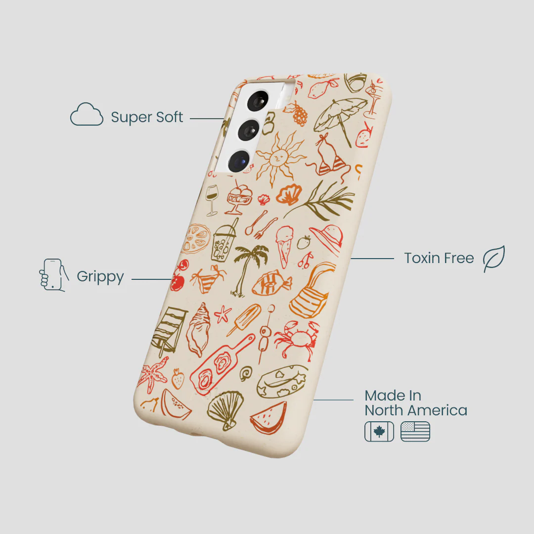 Seashell Sunkissed Samsung Galaxy S22 Case - Image 4