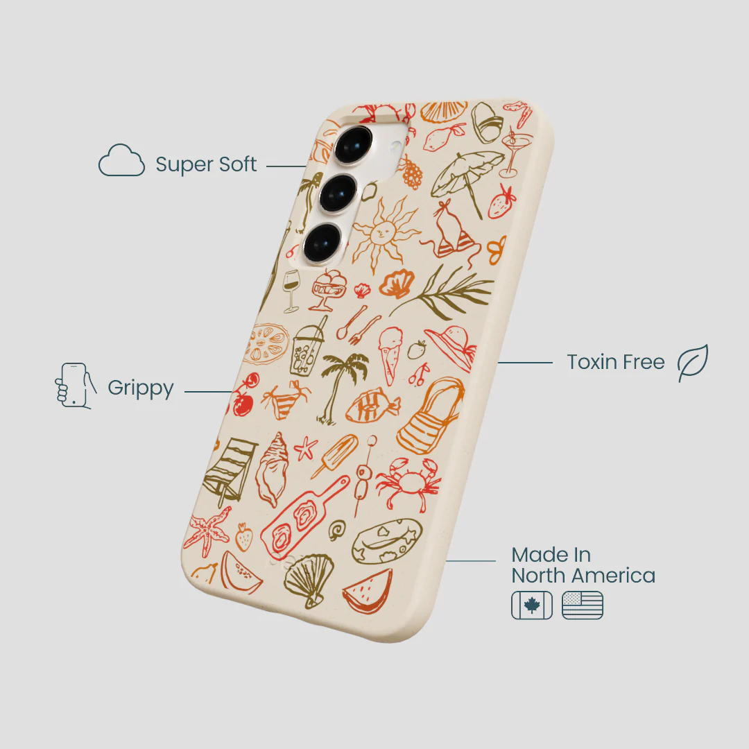 Seashell Sunkissed Samsung Galaxy S23 Case - Image 4