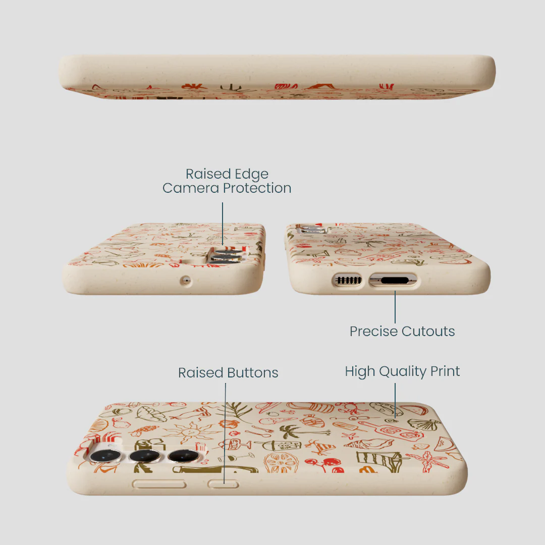 Seashell Sunkissed Samsung Galaxy S23+(Plus) Case - Image 3