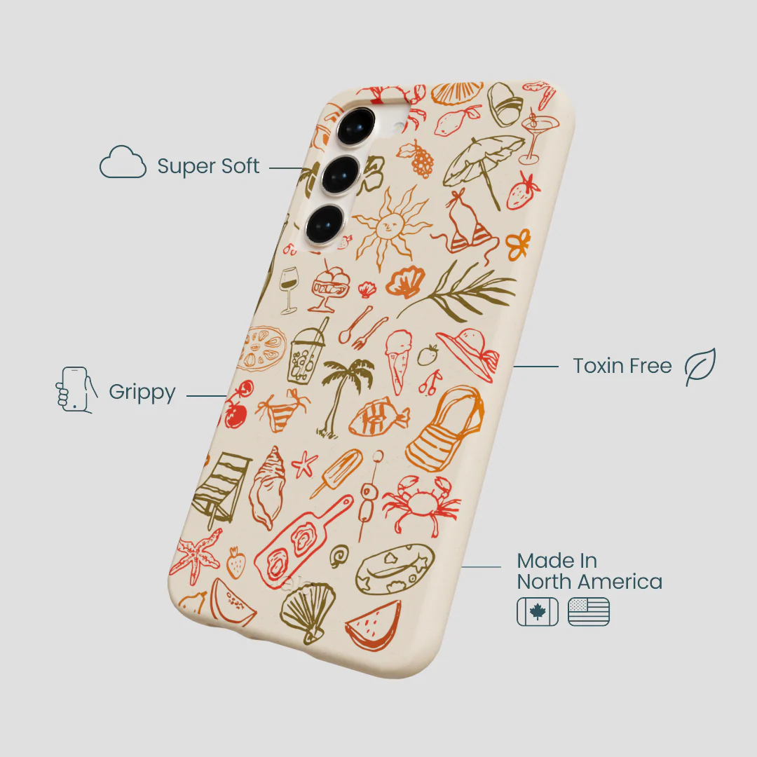 Seashell Sunkissed Samsung Galaxy S23+(Plus) Case - Image 4