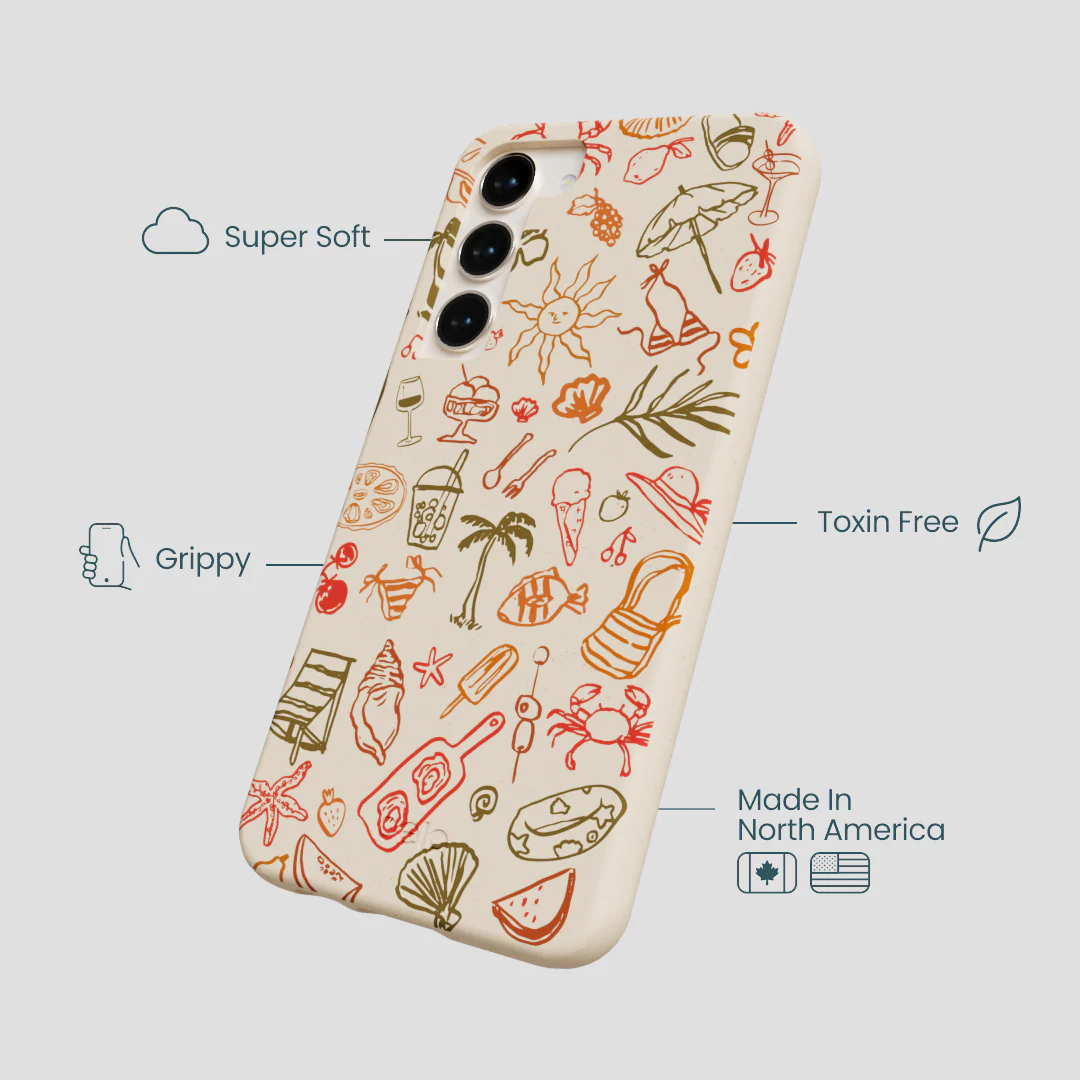 Seashell Sunkissed Samsung Galaxy S24+(Plus) Case - Image 4