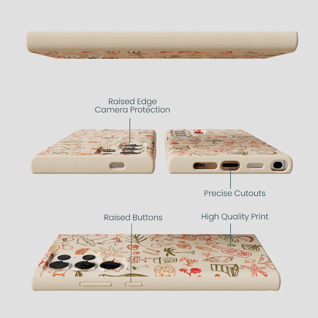 Seashell Sunkissed Samsung Galaxy S24 Ultra Case - Image 3
