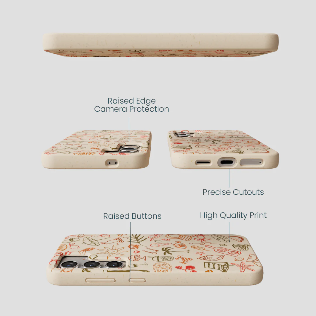 Seashell Sunkissed Samsung Galaxy S25 Case - Image 3
