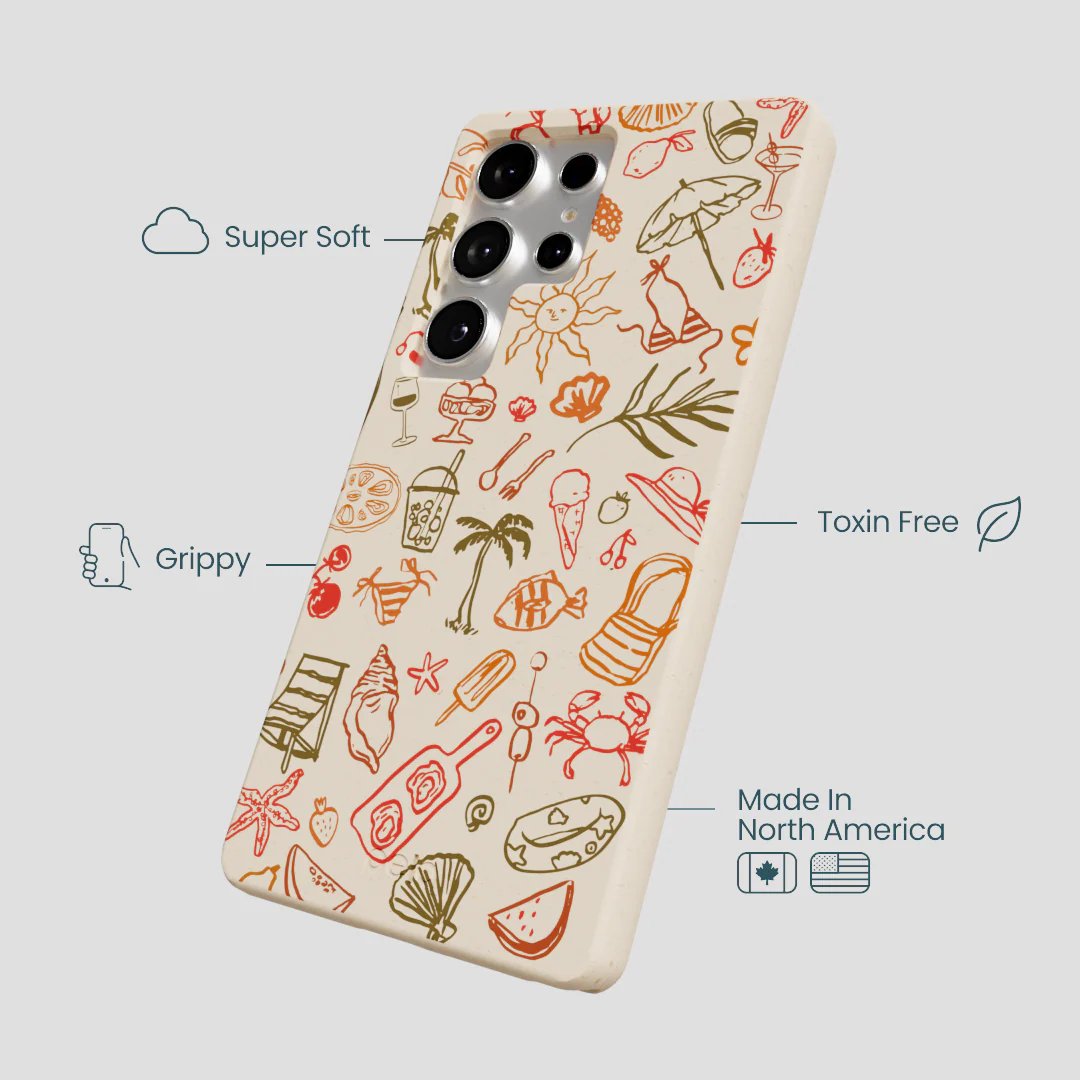 Seashell Sunkissed Samsung Galaxy S25 Ultra Case - Image 4