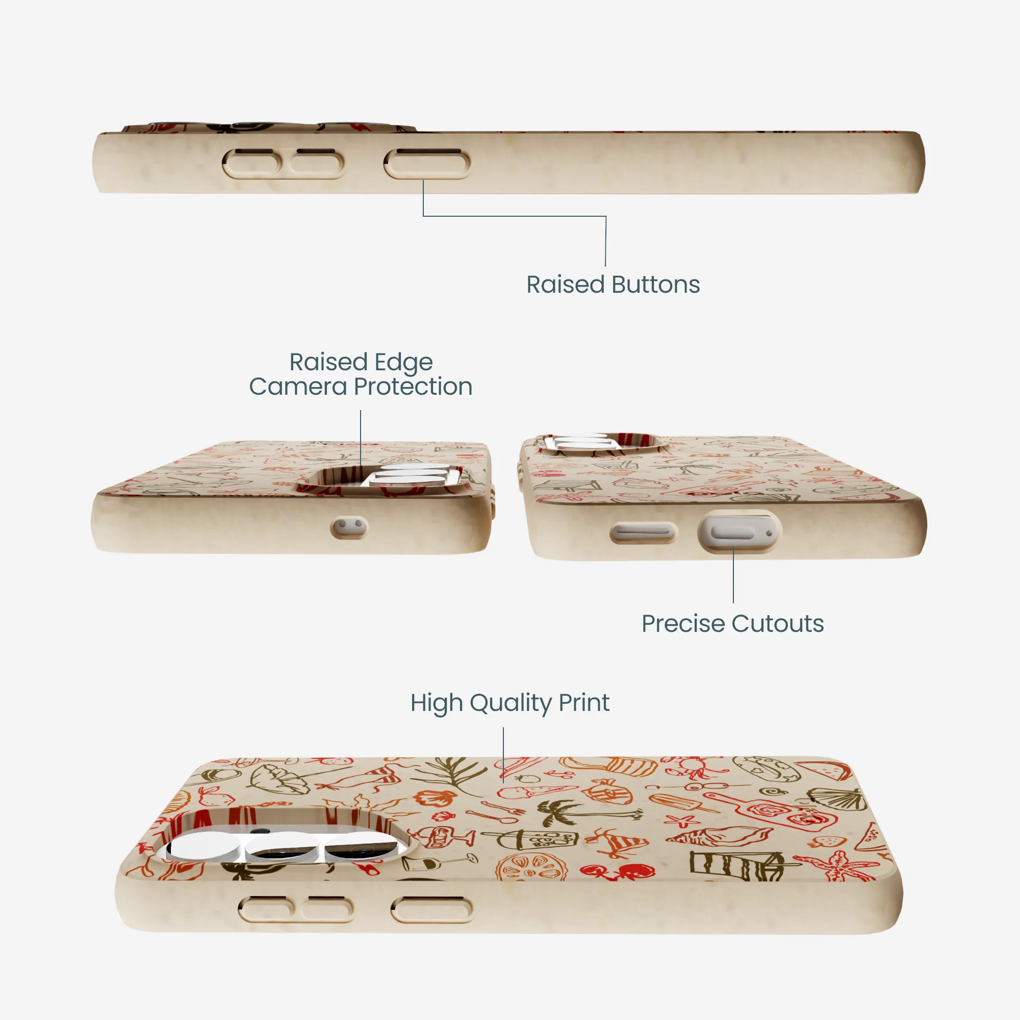 Seashell Sunkissed Samsung Galaxy S26 Case - Image 3