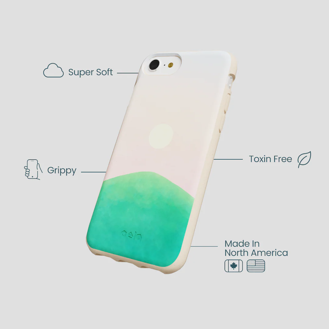 Seashell Sunset iPhone 6/6s/7/8/SE Case - Image 4