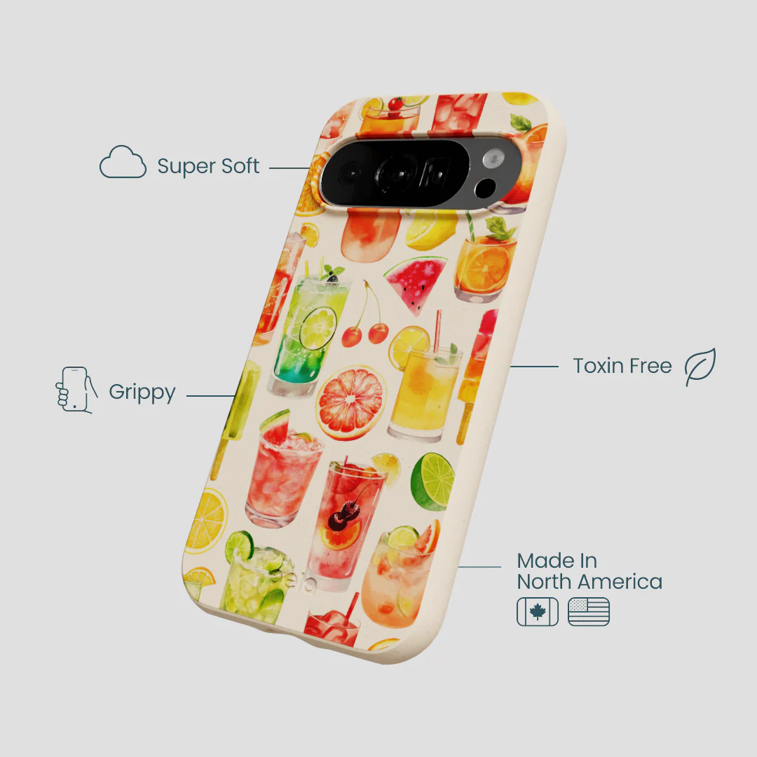 Seashell Sunset Sips Google Pixel 10/10 Pro Case - Image 4