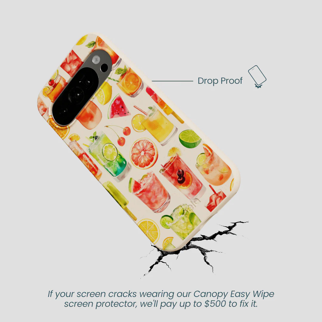 Seashell Sunset Sips Google Pixel 10/10 Pro Case - Image 5