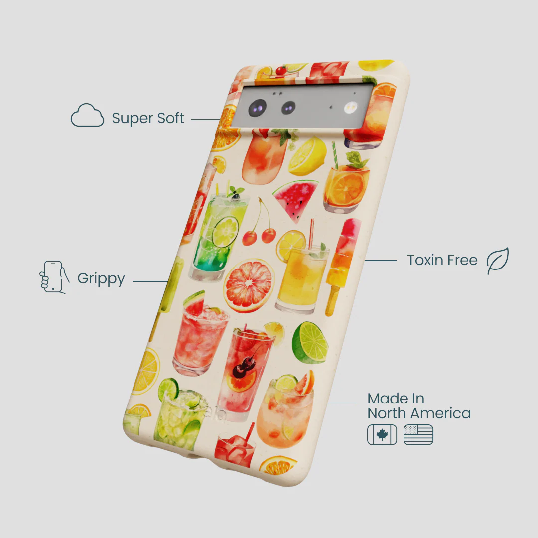 Seashell Sunset Sips Google Pixel 6 Case - Image 4