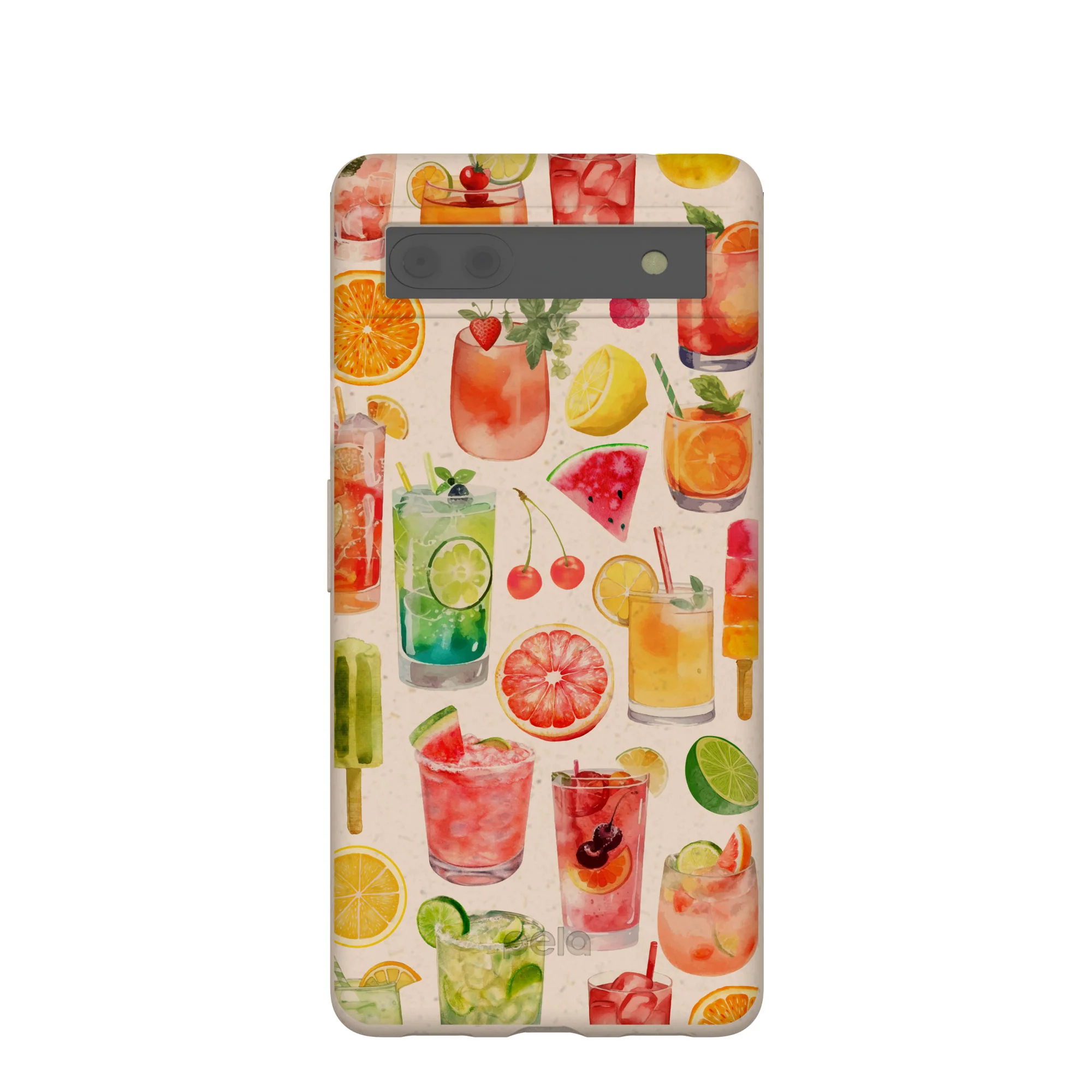 Seashell Sunset Sips Google Pixel 6a Case