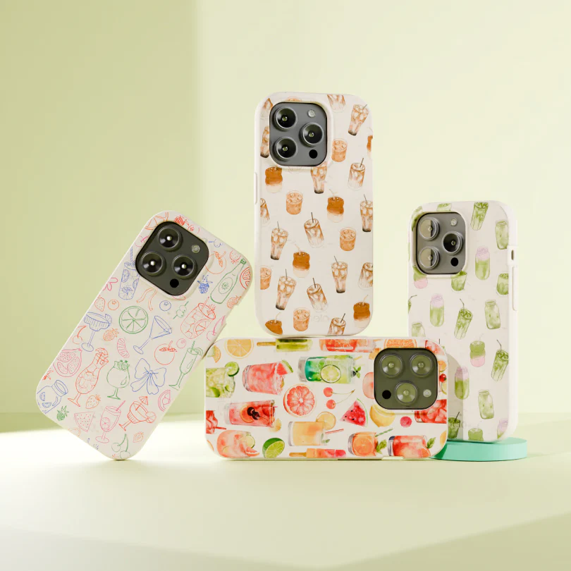 Seashell Sunset Sips Google Pixel 7a Case - Image 2