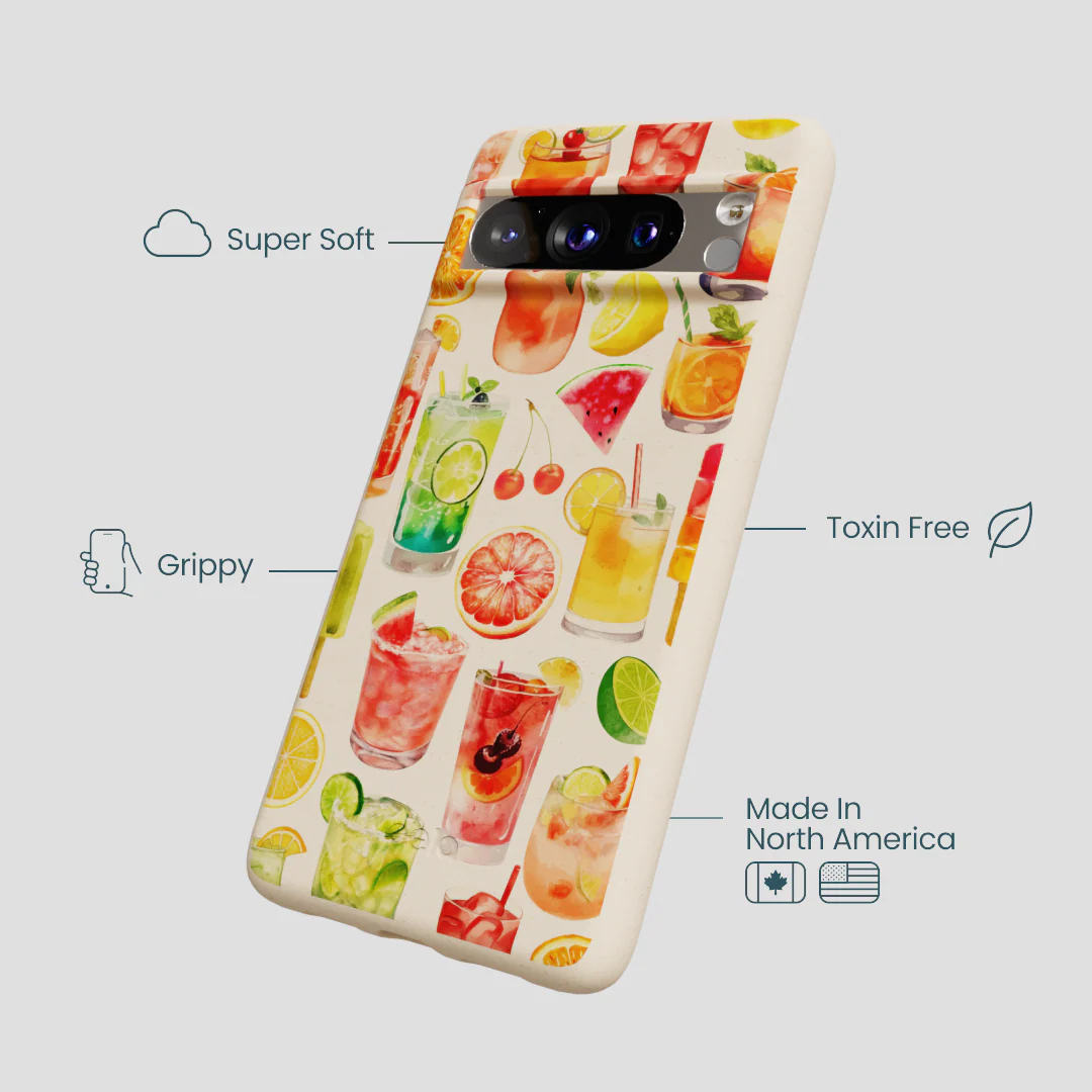 Seashell Sunset Sips Google Pixel 8 Pro Case - Image 4