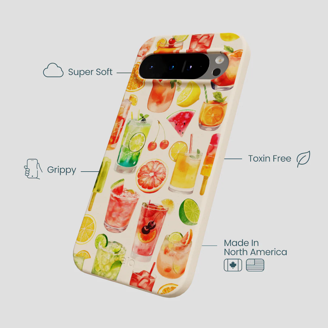 Seashell Sunset Sips Google Pixel 9 Pro XL Case - Image 4