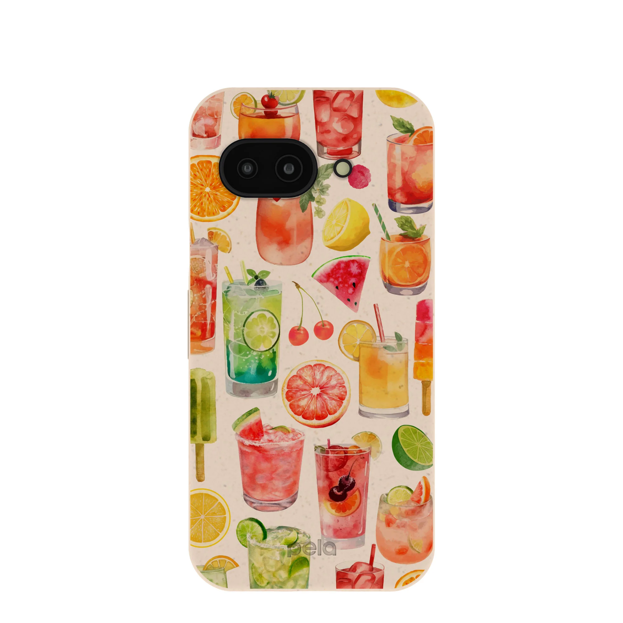 Seashell Sunset Sips Google Pixel 9a Case