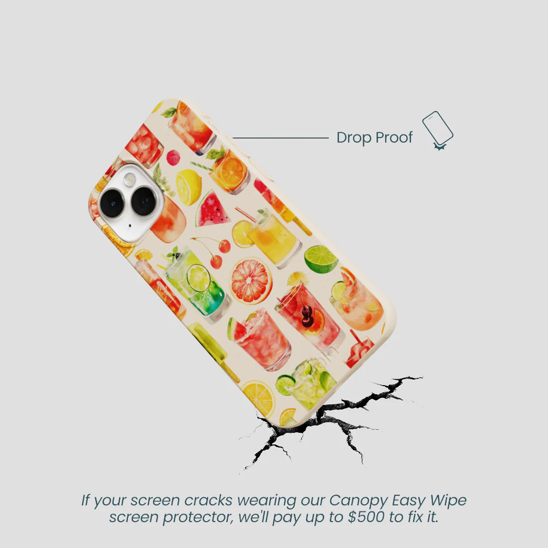 Seashell Sunset Sips iPhone 13 Mini Case - Image 5