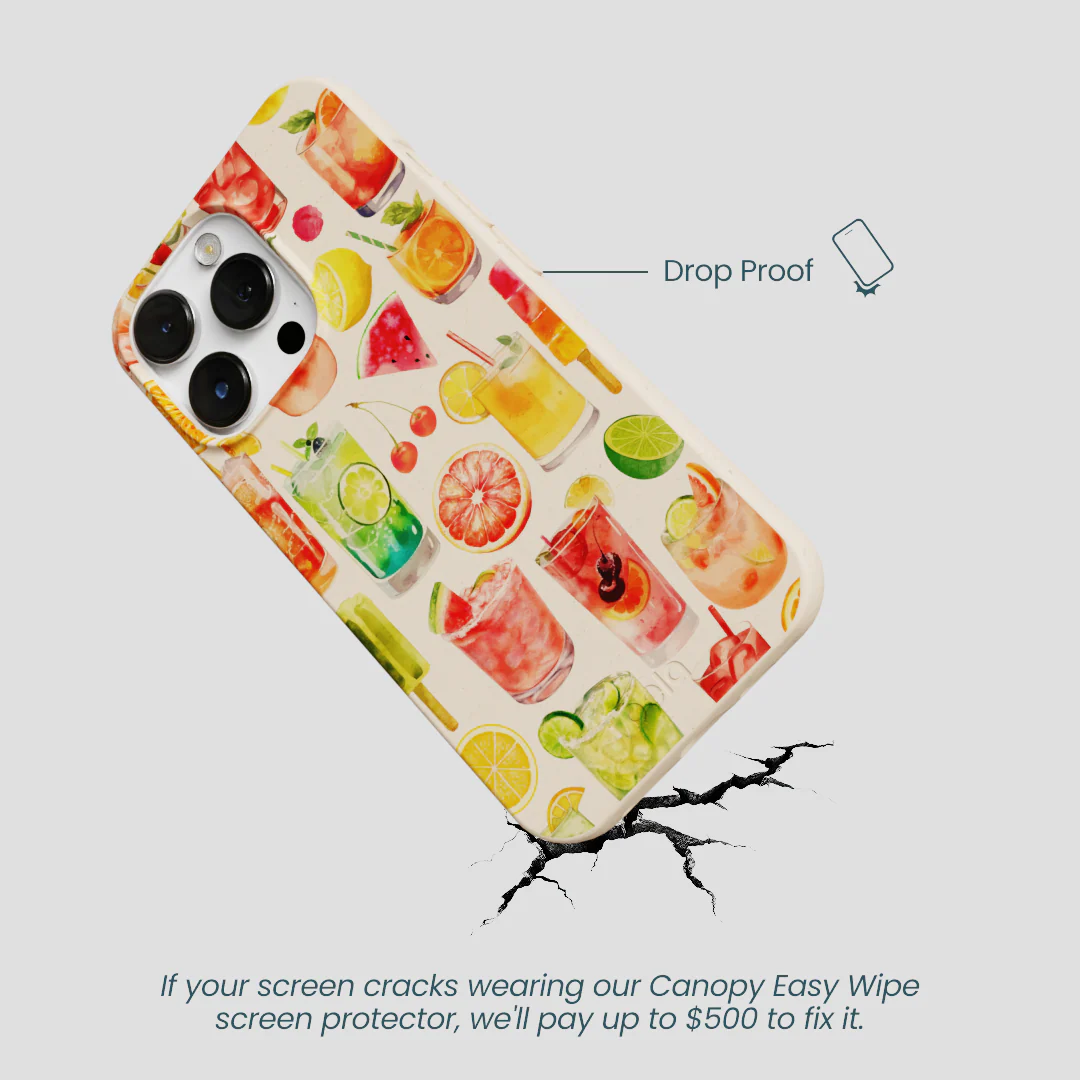 Seashell Sunset Sips iPhone 13 Pro Max Case - Image 5