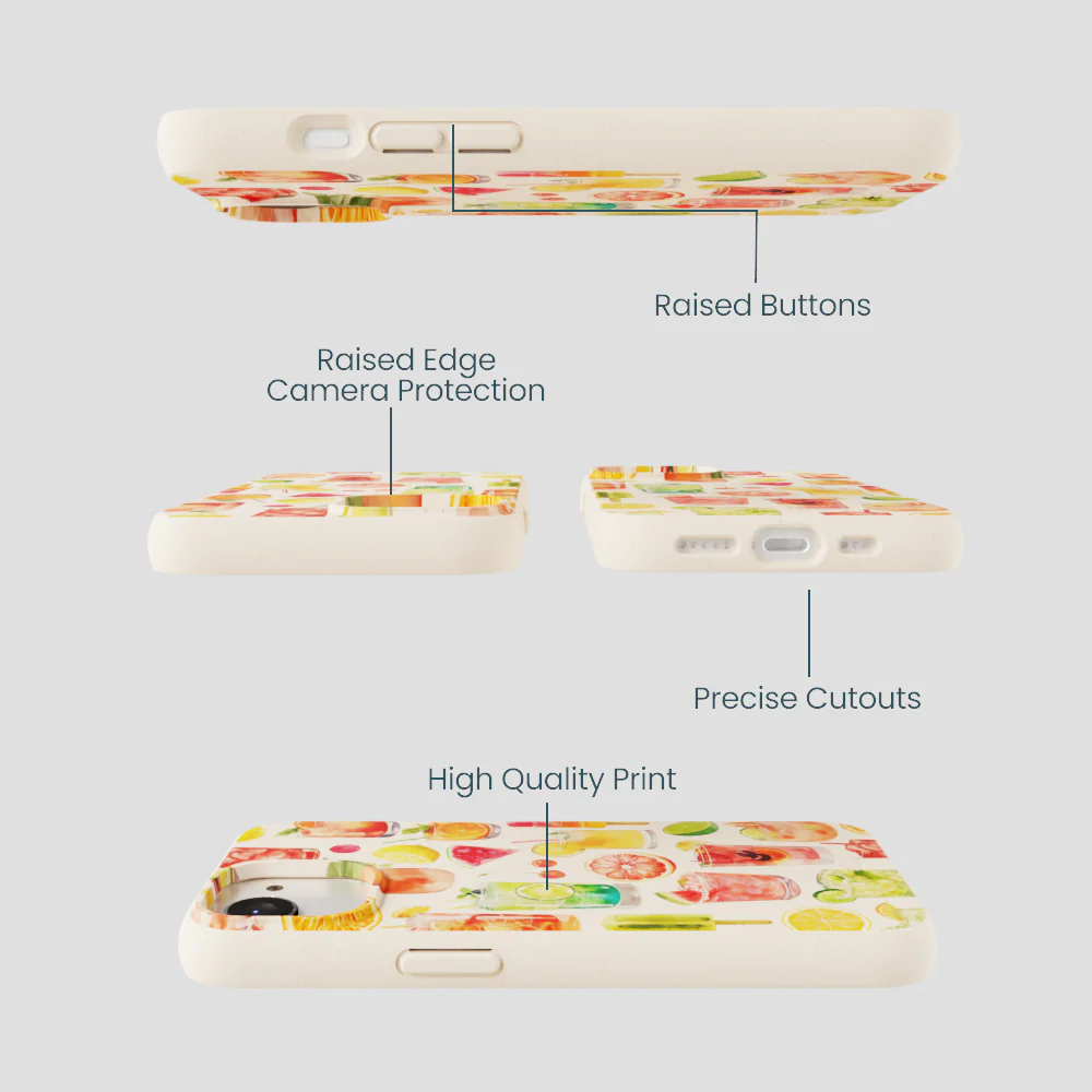 Seashell Sunset Sips iPhone 16e/17e Case - Image 3