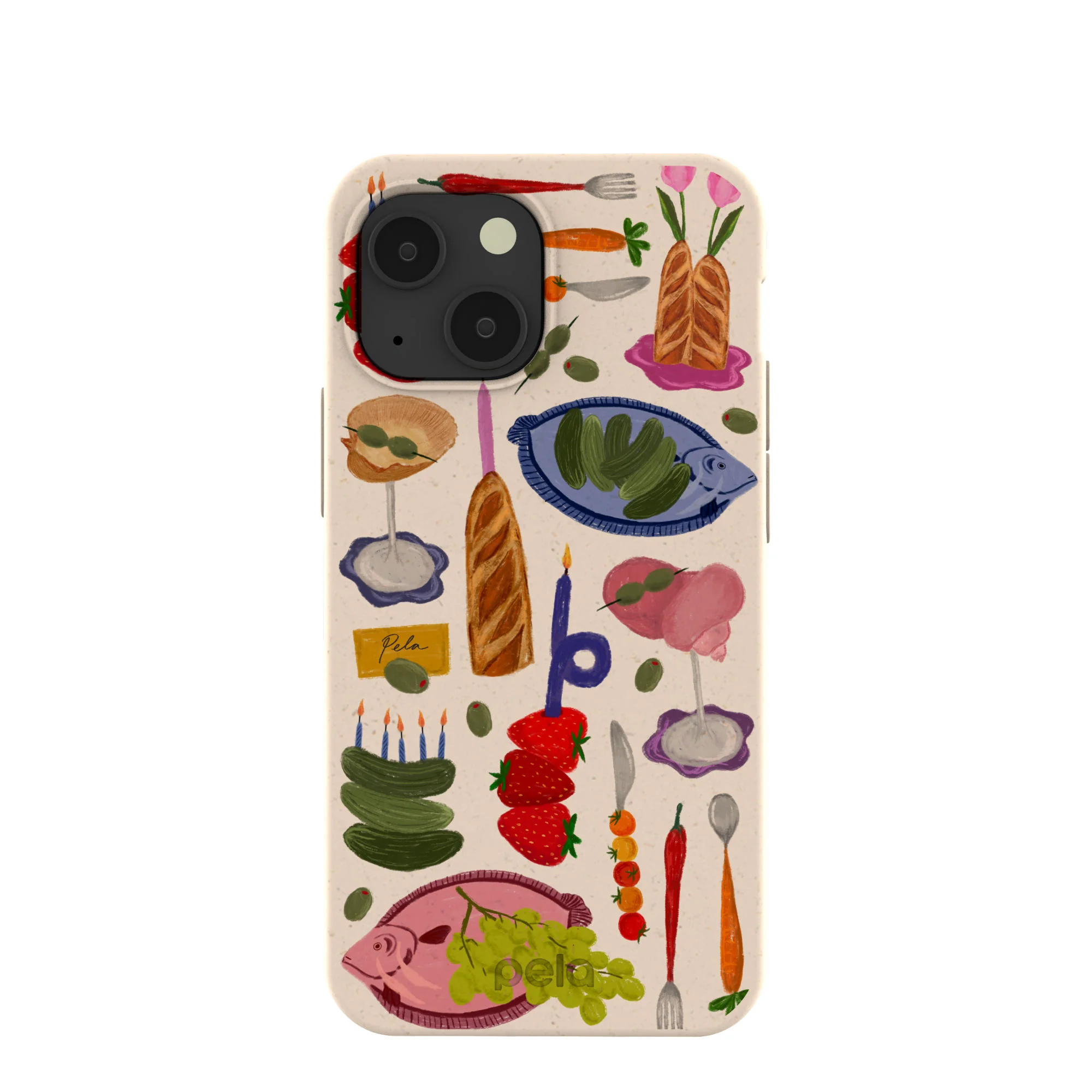 Seashell Surreal Soiree iPhone 13 Mini Case