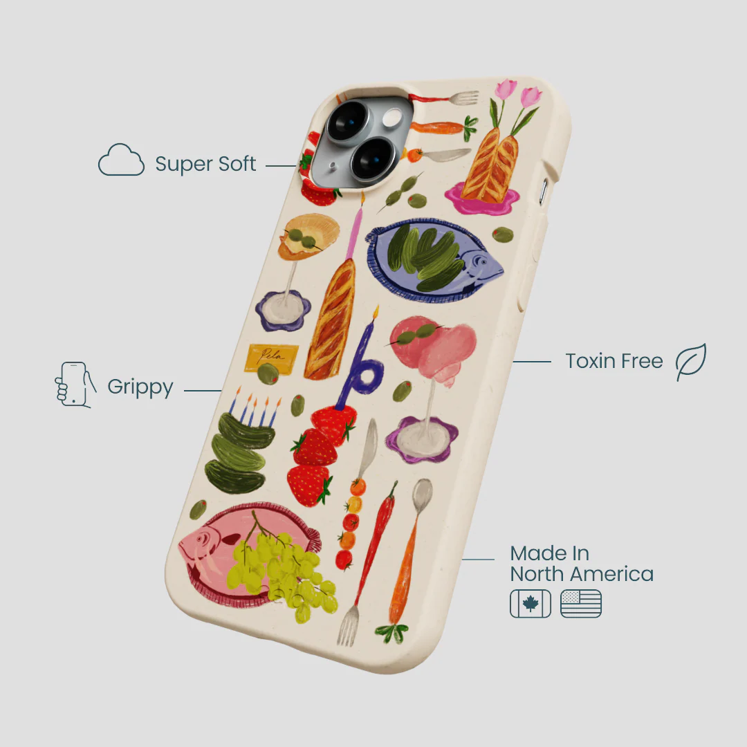 Seashell Surreal Soiree iPhone 14 Plus Case - Image 4