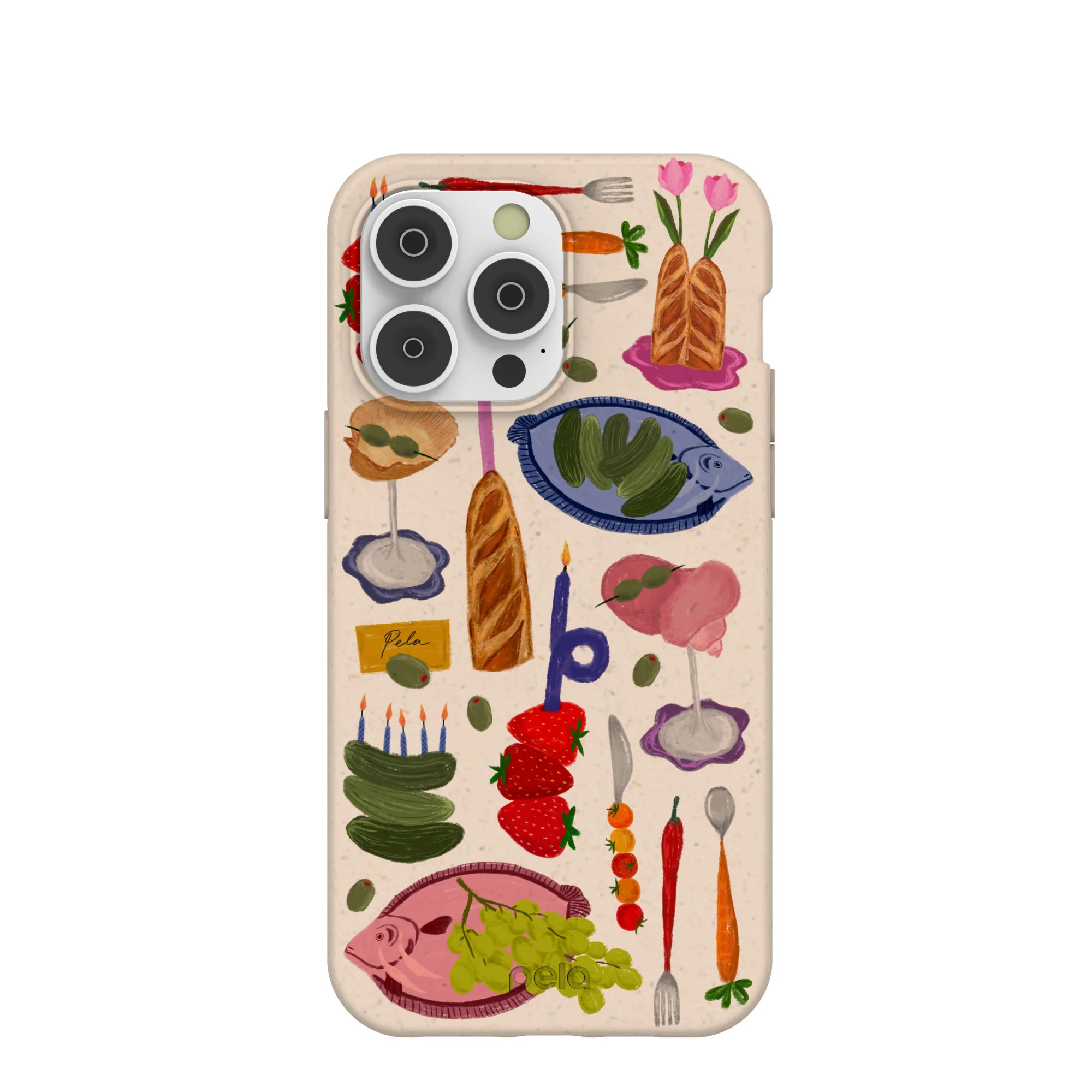 Seashell Surreal Soiree iPhone 14 Pro Max Case
