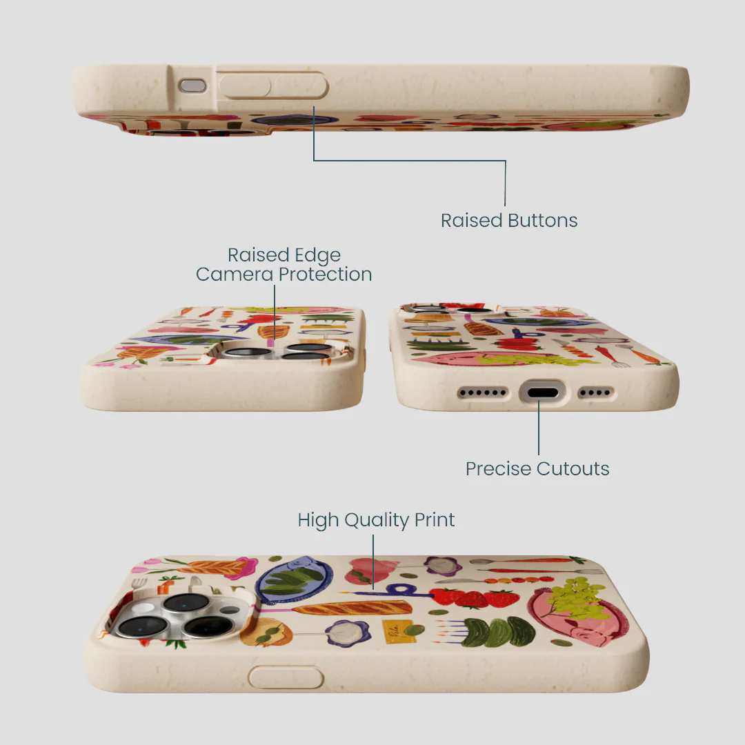 Seashell Surreal Soiree iPhone 15 Pro Max Case - Image 3