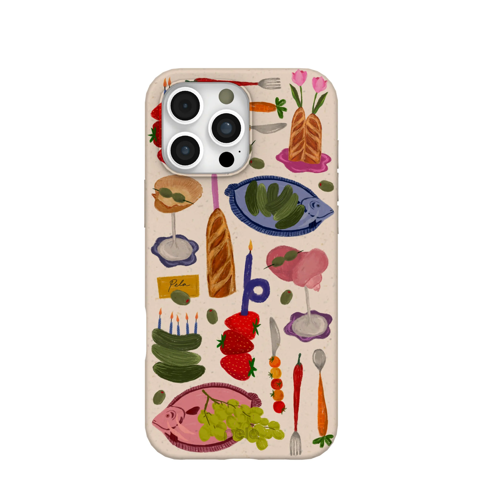 Seashell Surreal Soiree iPhone 16 Pro Max Case