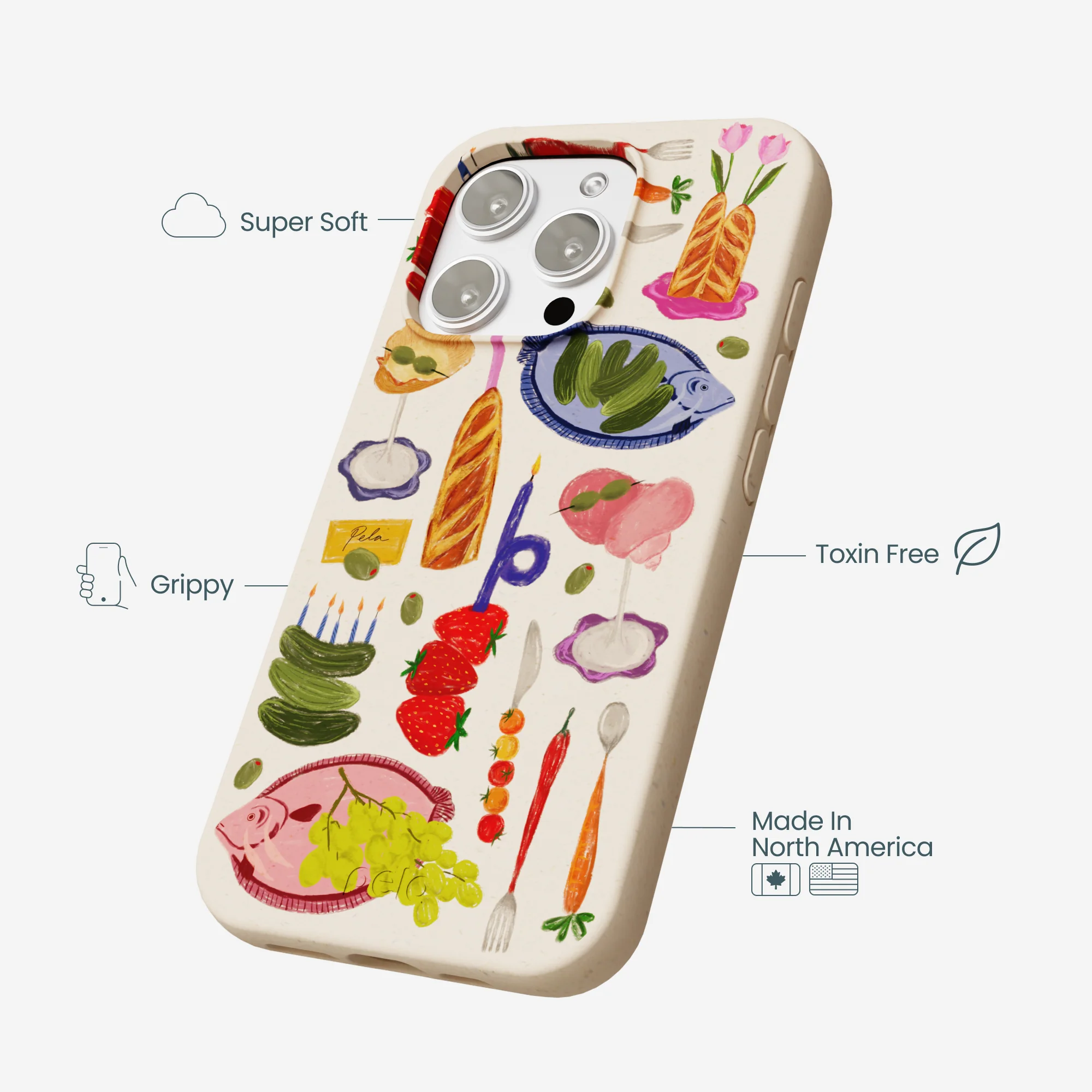 Seashell Surreal Soiree iPhone 16 Pro Max Case - Image 4