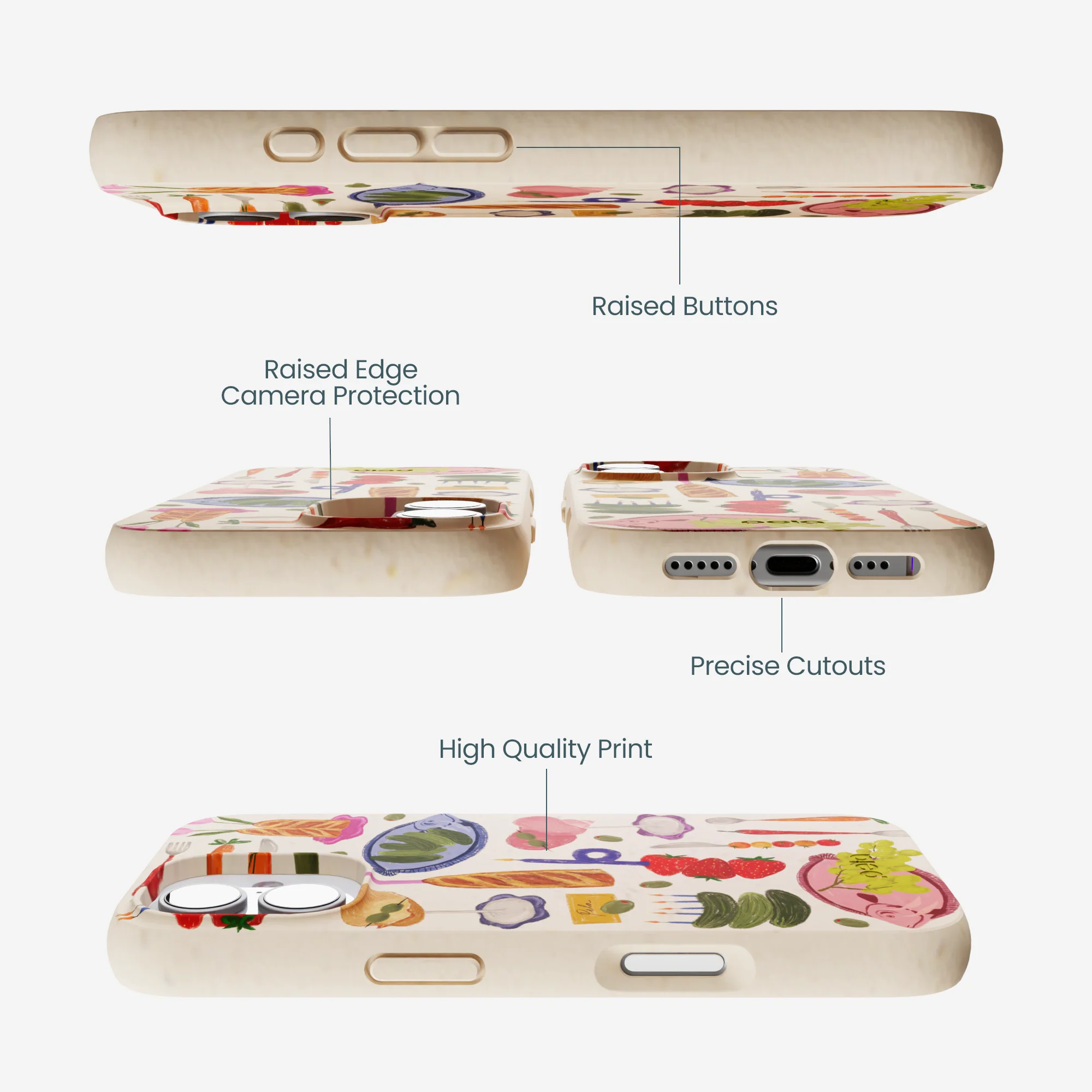 Seashell Surreal Soiree iPhone 17 Case - Image 3