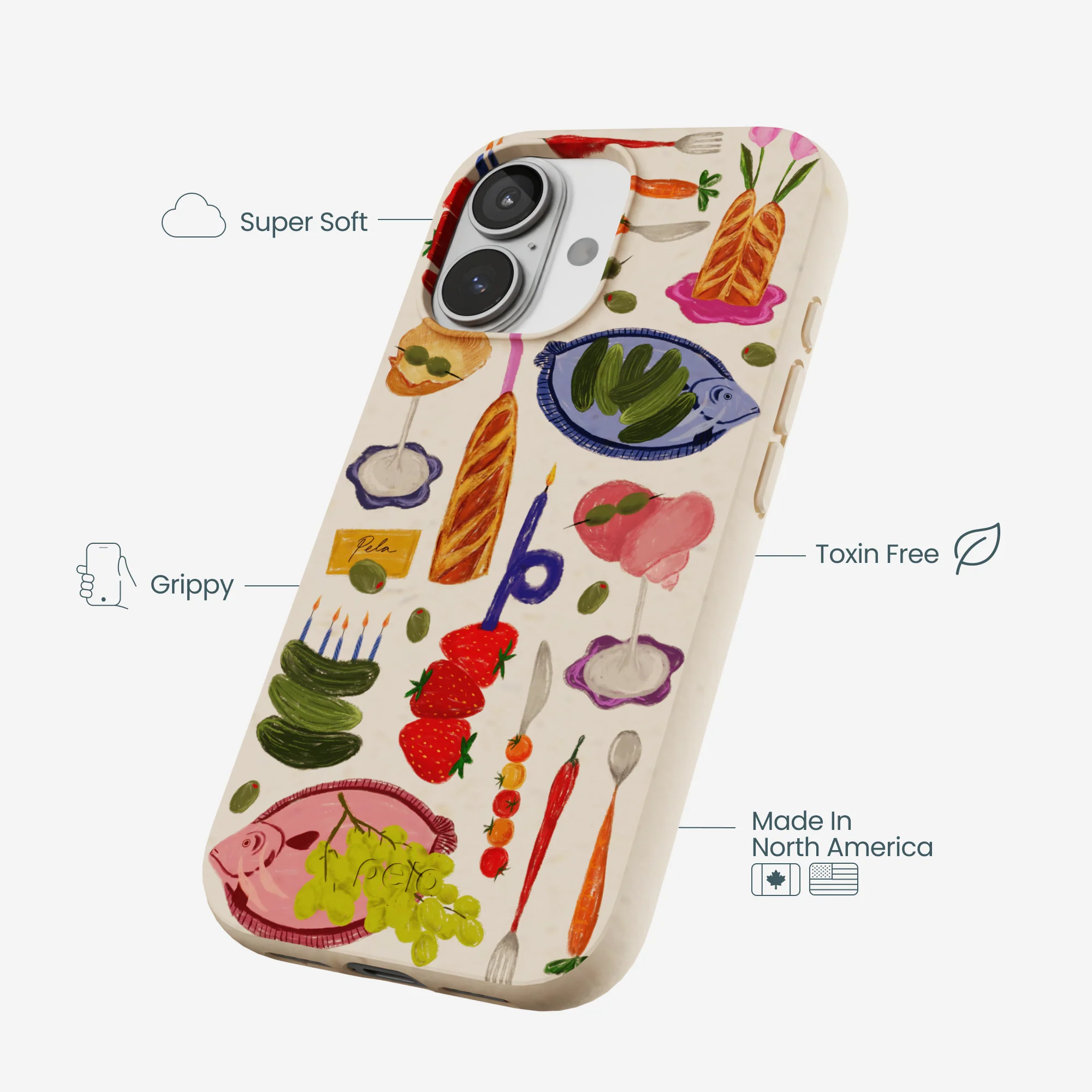 Seashell Surreal Soiree iPhone 17 Case - Image 4