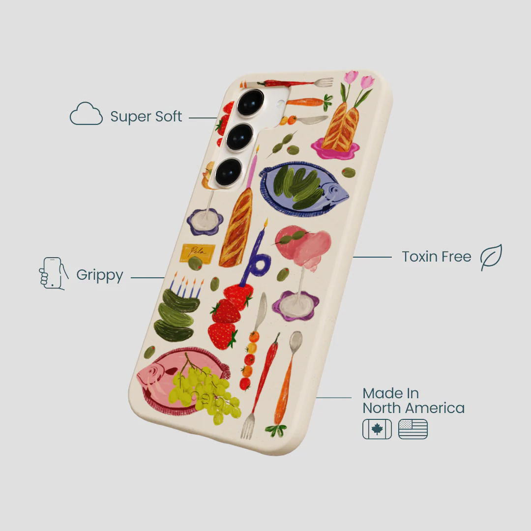 Seashell Surreal Soiree Samsung Galaxy S24 Case - Image 4