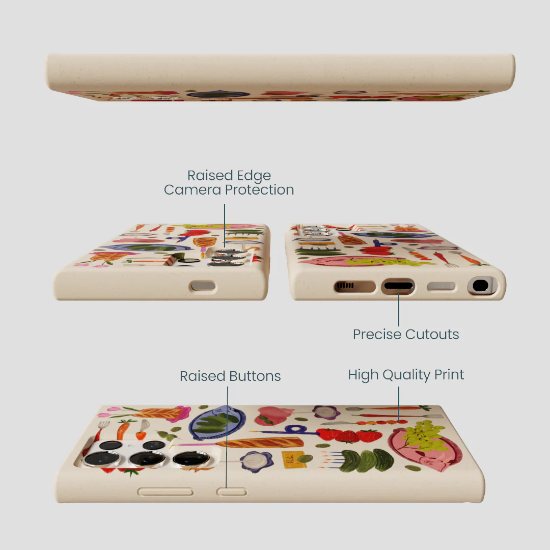 Seashell Surreal Soiree Samsung Galaxy S24 Ultra Case - Image 3