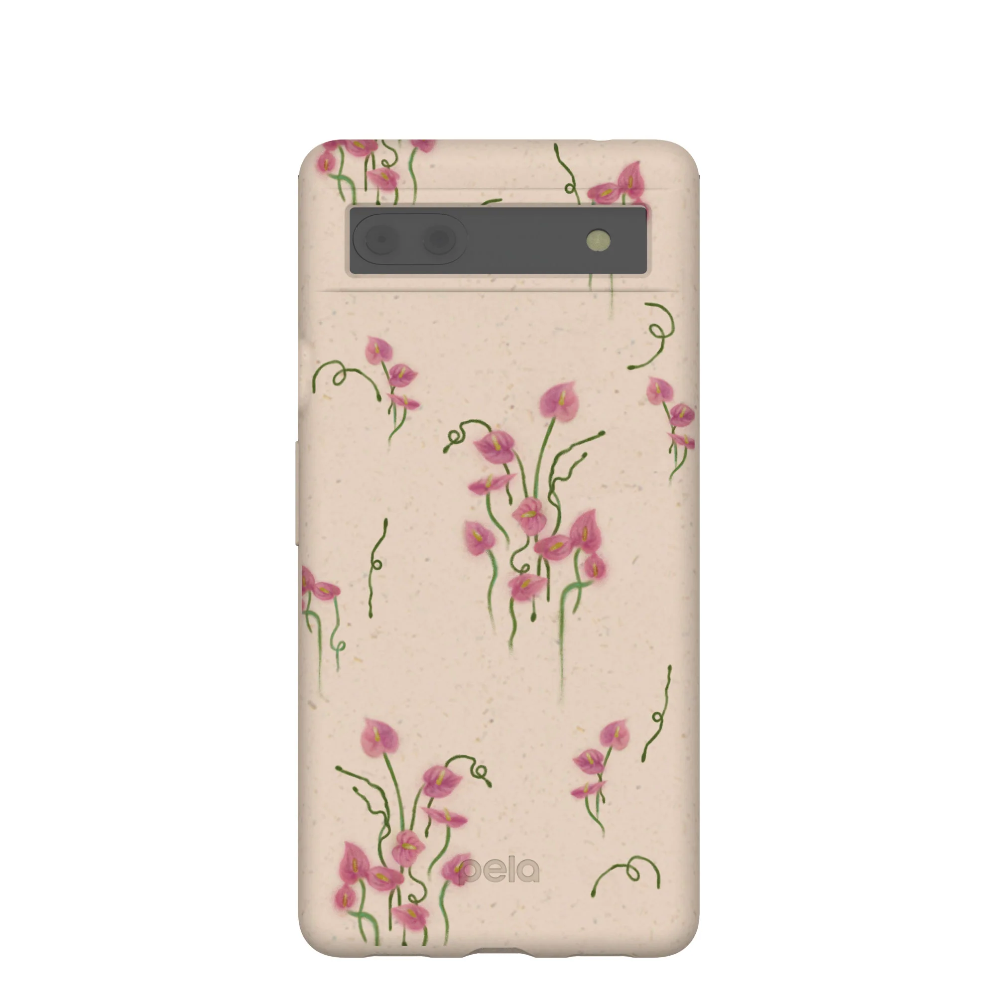 Seashell Sweet Anthuriums Google Pixel 6a Case